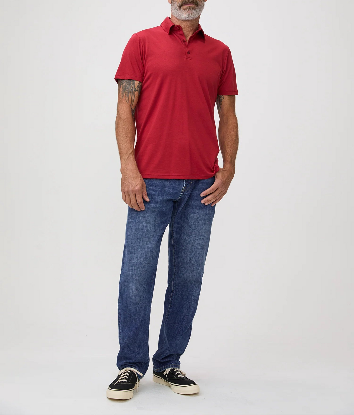 T-Shirt Plus Chili Polo – Model Action View