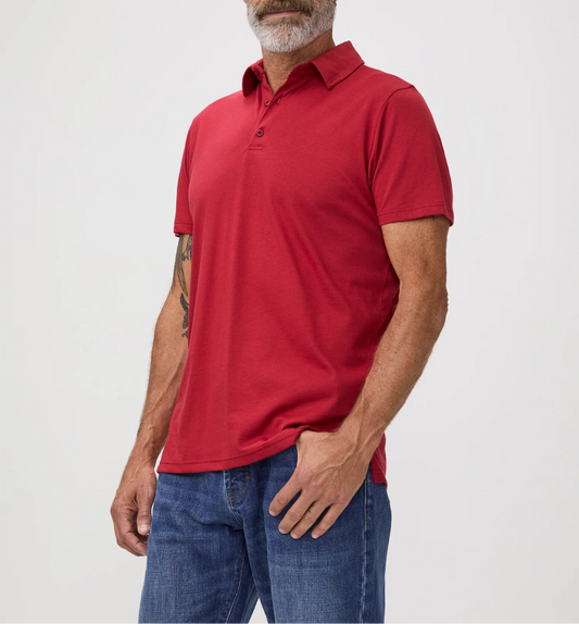 T-Shirt Plus Chili Polo – Model Front View