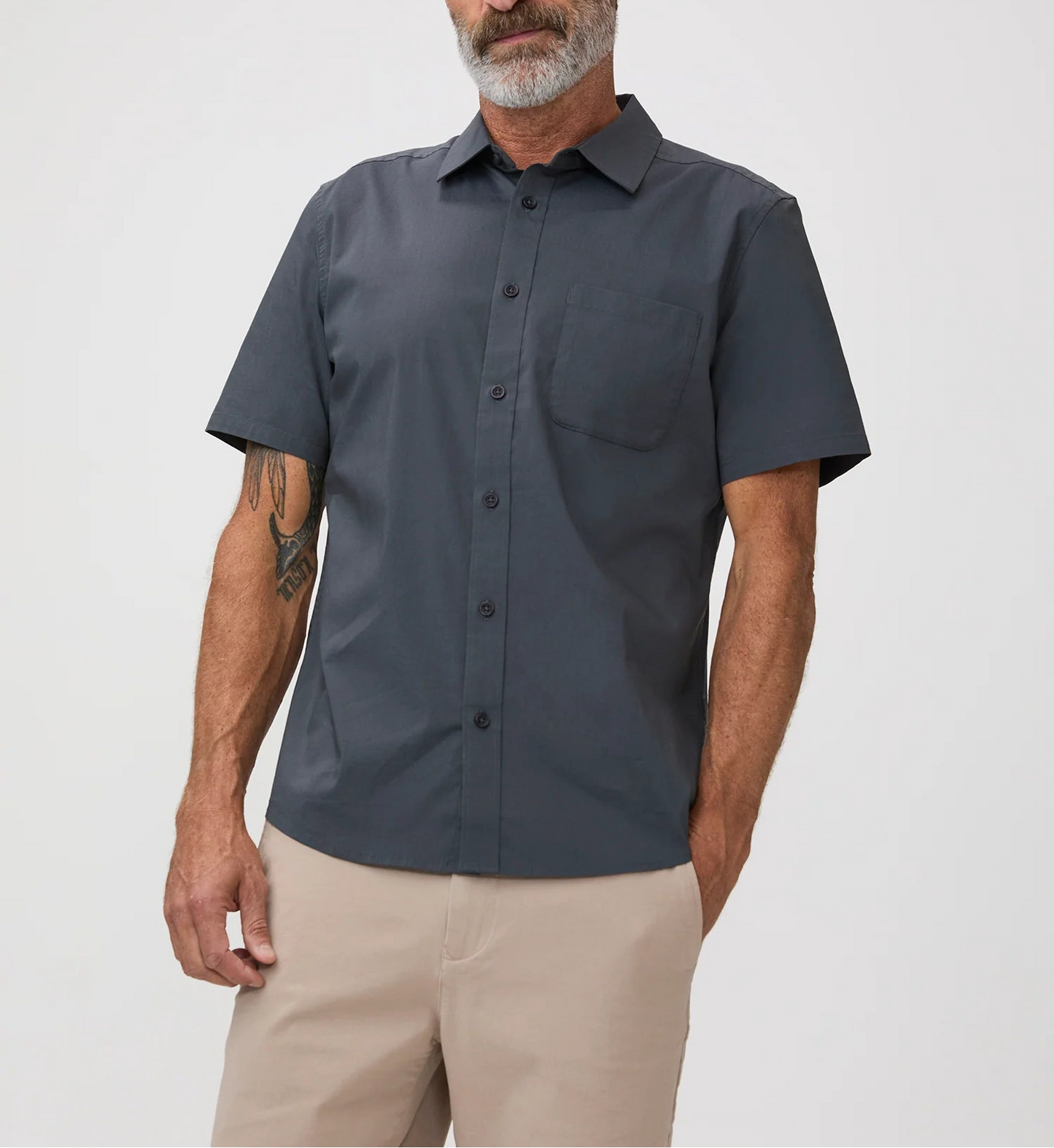 T-Shirt Plus All Day Short Sleeve Print Shirts 3-Pack – Black, Navy & White