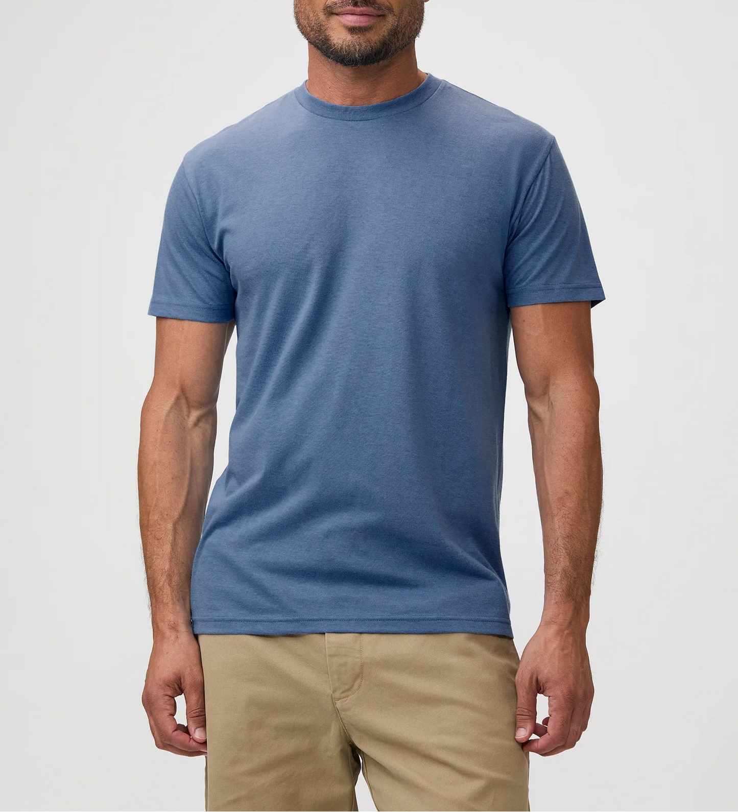T-Shirt Plus Monsoon Crew Neck - Premium Men's Blue Tee