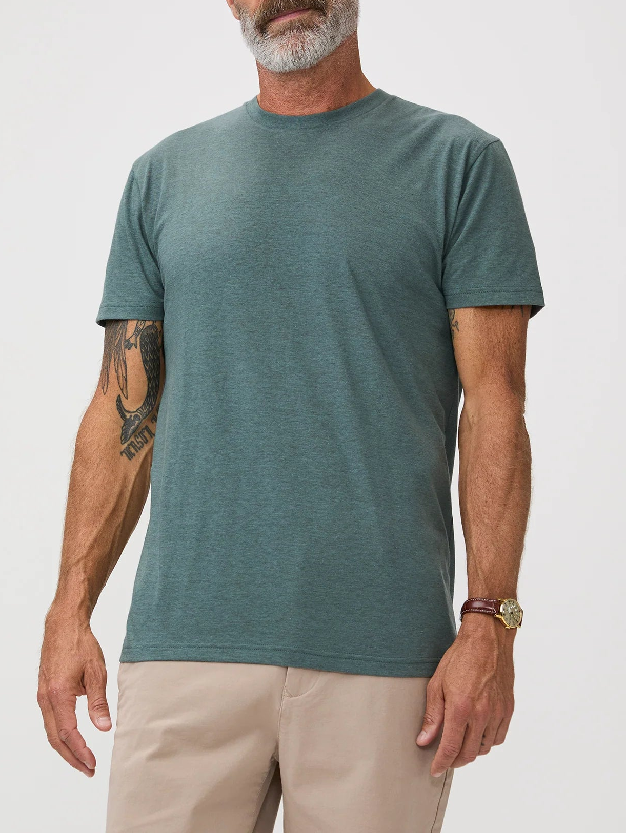 T-Shirt Plus Cross Dye Crew Neck 3-Pack - Premium Multi-Tone Tees