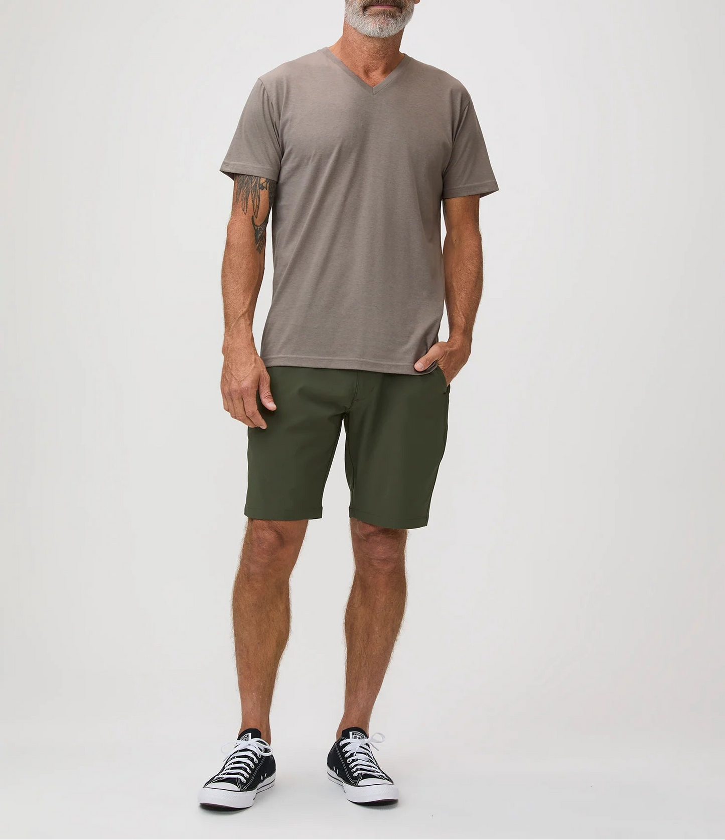 T-Shirt Plus Summer Essentials V-Neck 6-Pack – Soft Breathable Men's Tees