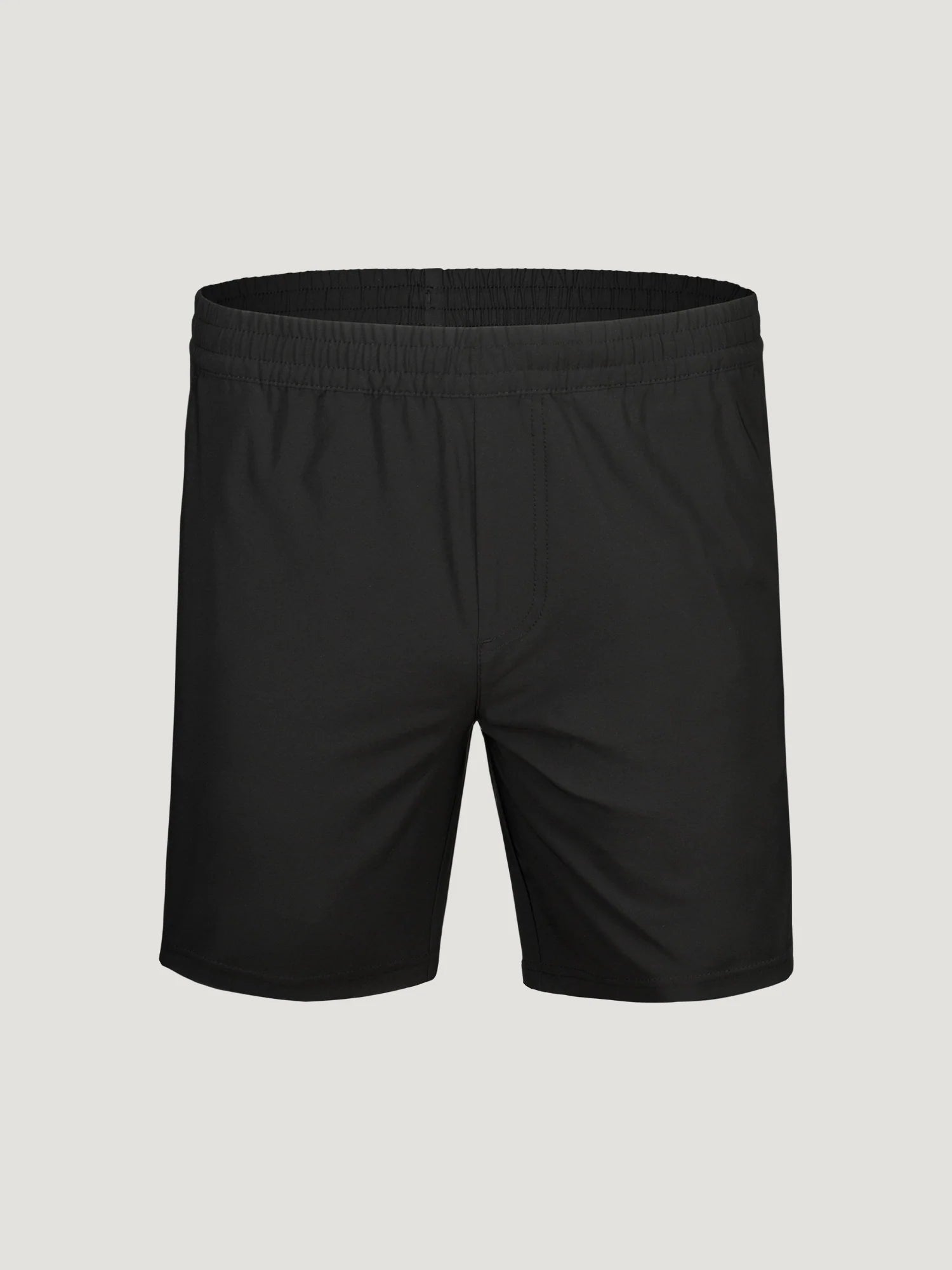 T-Shirt Plus Black Stretch Performance Shorts for men with 4-way stretch and hidden pocket