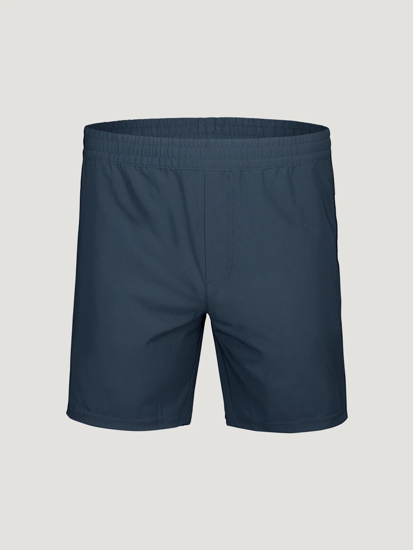 T-Shirt Plus Navy Men's Stretch Performance Shorts with 4-Way Stretch Fabric