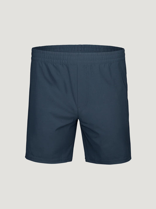 T-Shirt Plus Navy Men's Stretch Performance Shorts with 4-Way Stretch Fabric