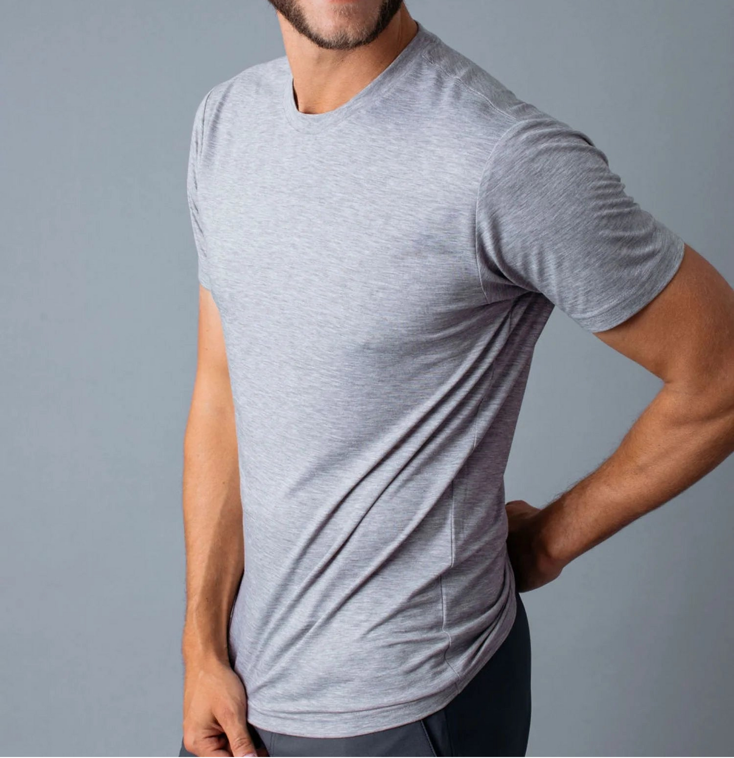T-Shirt Plus Basics Workout Pack: 2 Performance Crews & 1 Stretch Short