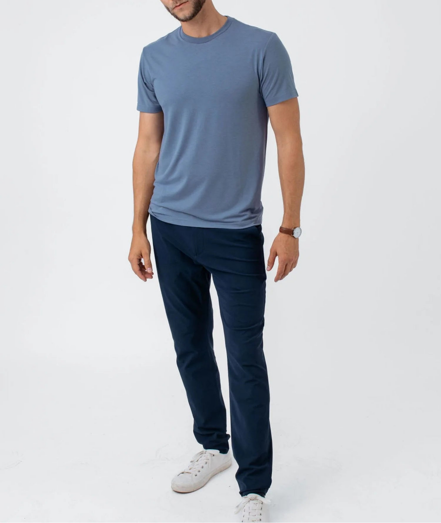 T-Shirt Plus Wedgewood Performance Cool Crew: Stay Cool & Dry